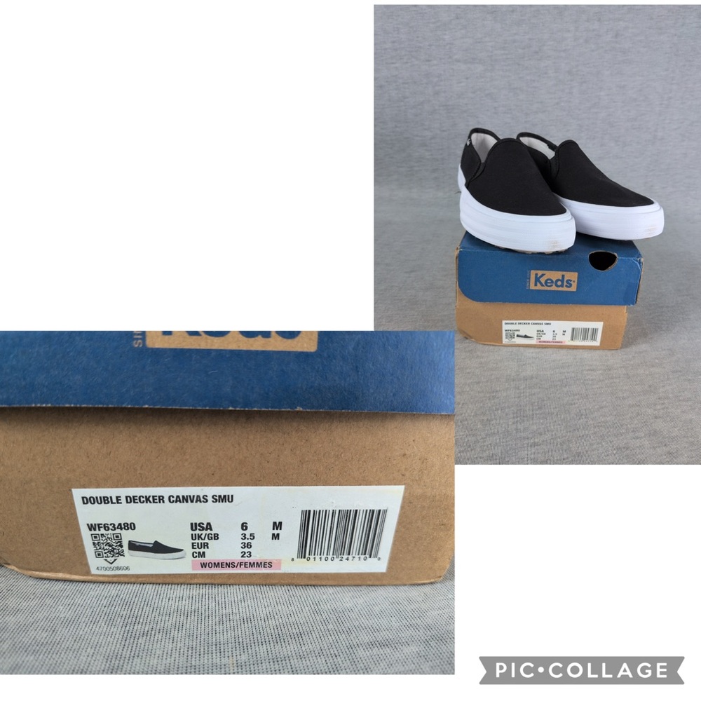Keds Double Decker Canvas Slip on - Picture 3 of 16